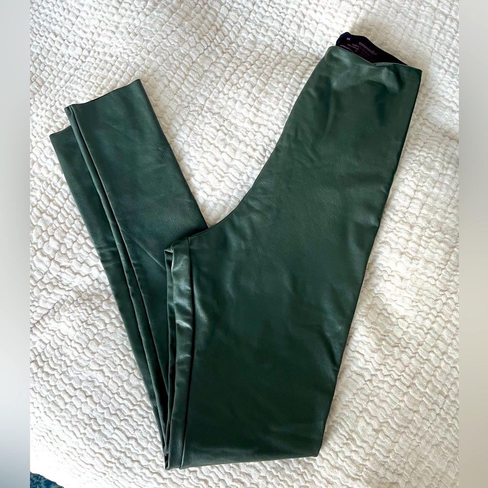 Commando leather leggings